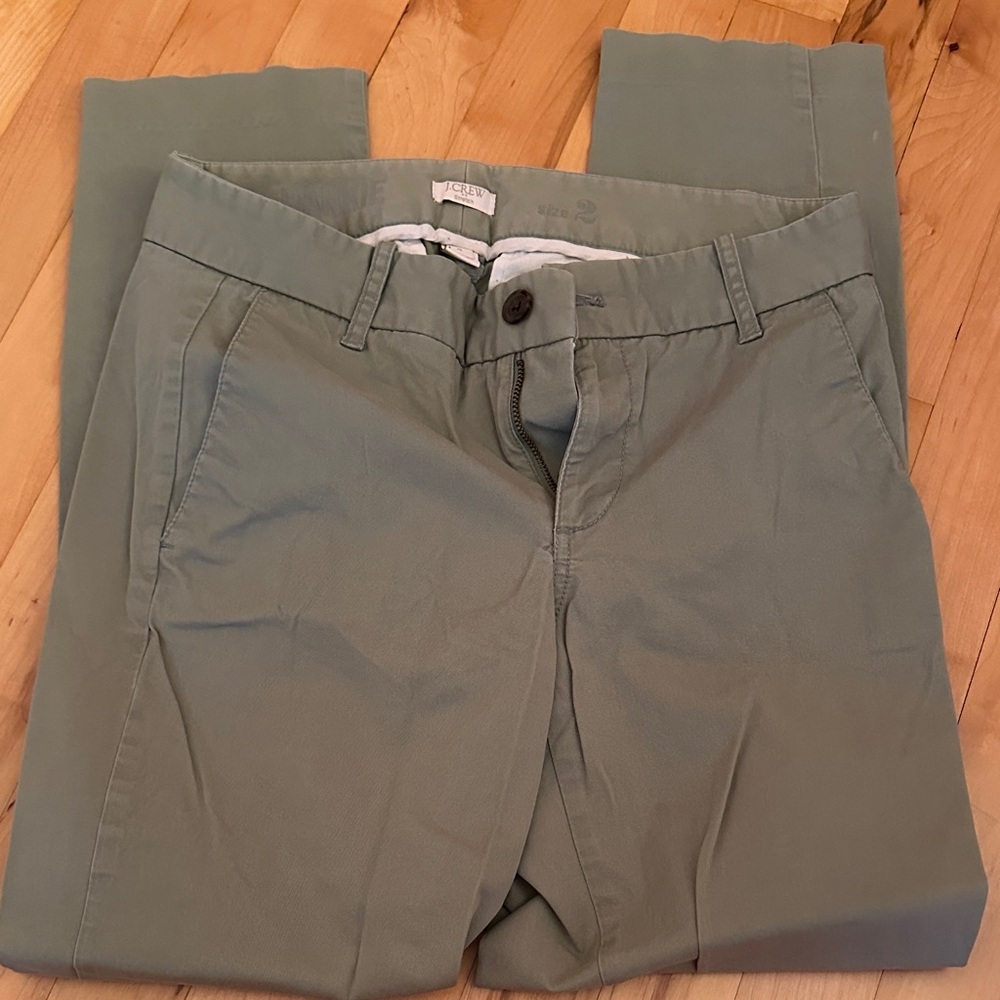 J. Crew Olive Chinos for Women